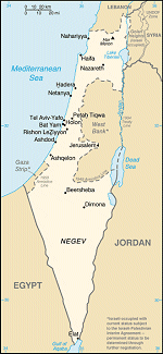 Kartta: L�hi-it� / Israel