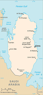 Kartta: L�hi-it� / Qatar