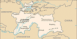 Kartta: Aasia / Tadzhikistan