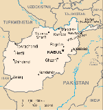 Kartta: Aasia / Afganistan