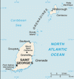 Kartta: Karibia / Grenada