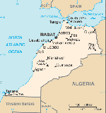 Kartta: Afrikka / Marokko