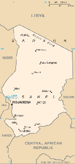 Kartta: Afrikka / Tad